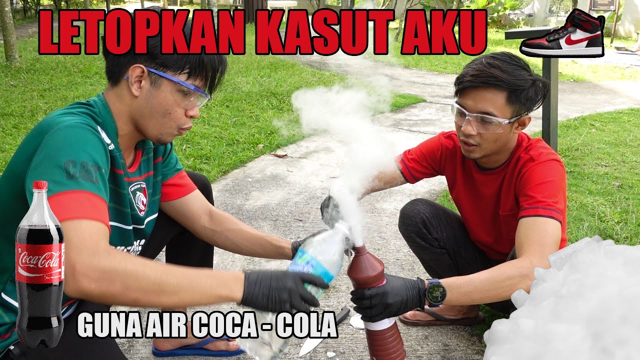 EXPERIMENT LET0PKAN BARANG GUNA DRY ICE | ALLIF IMRAN