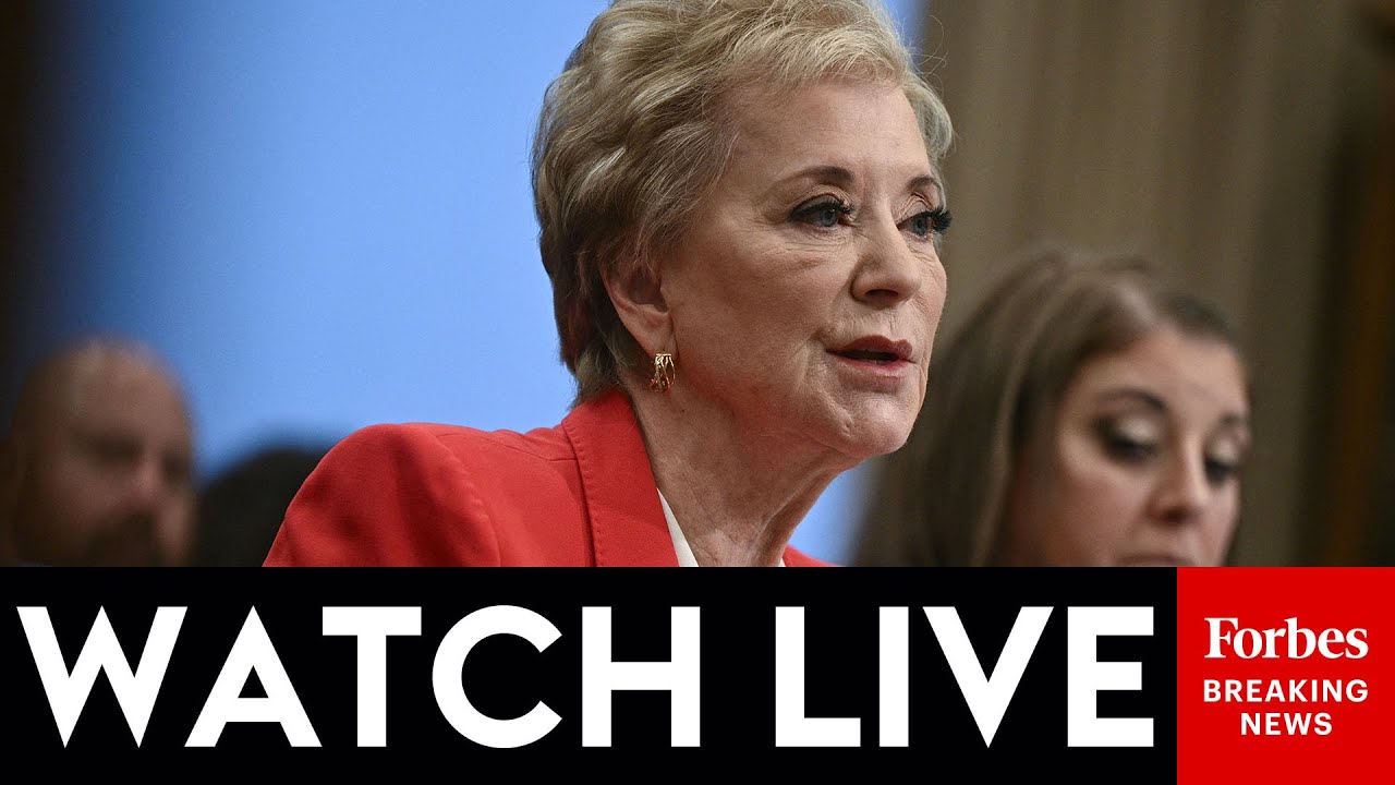 WATCH LIVE: Education Secretary Linda McMahon Testifies Before The Senate Appropriations Committee