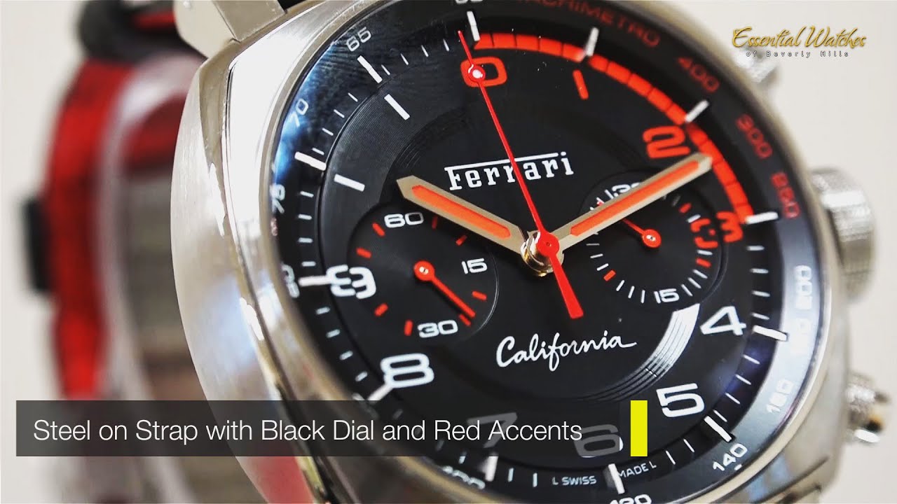 Panerai Ferrari Chronograph California Ref No. FER 00030