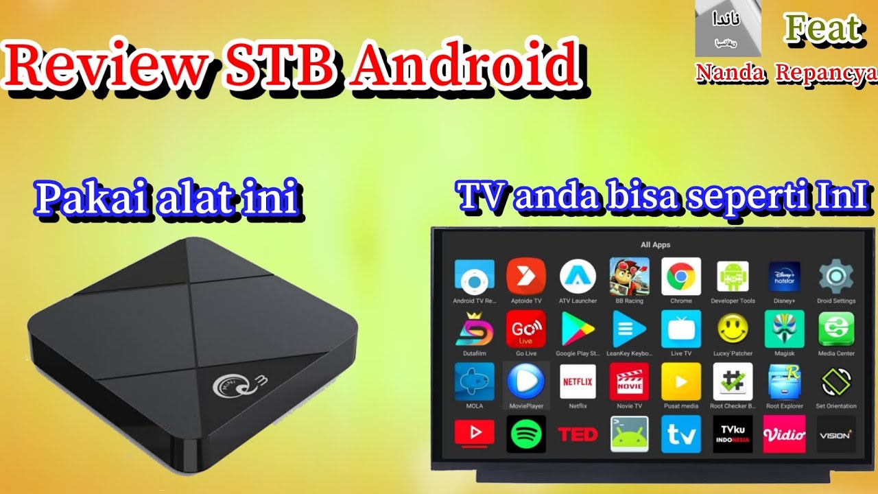 Review STB Android dan tutorial cara memasang STB Android lengkap ( android tv box )
