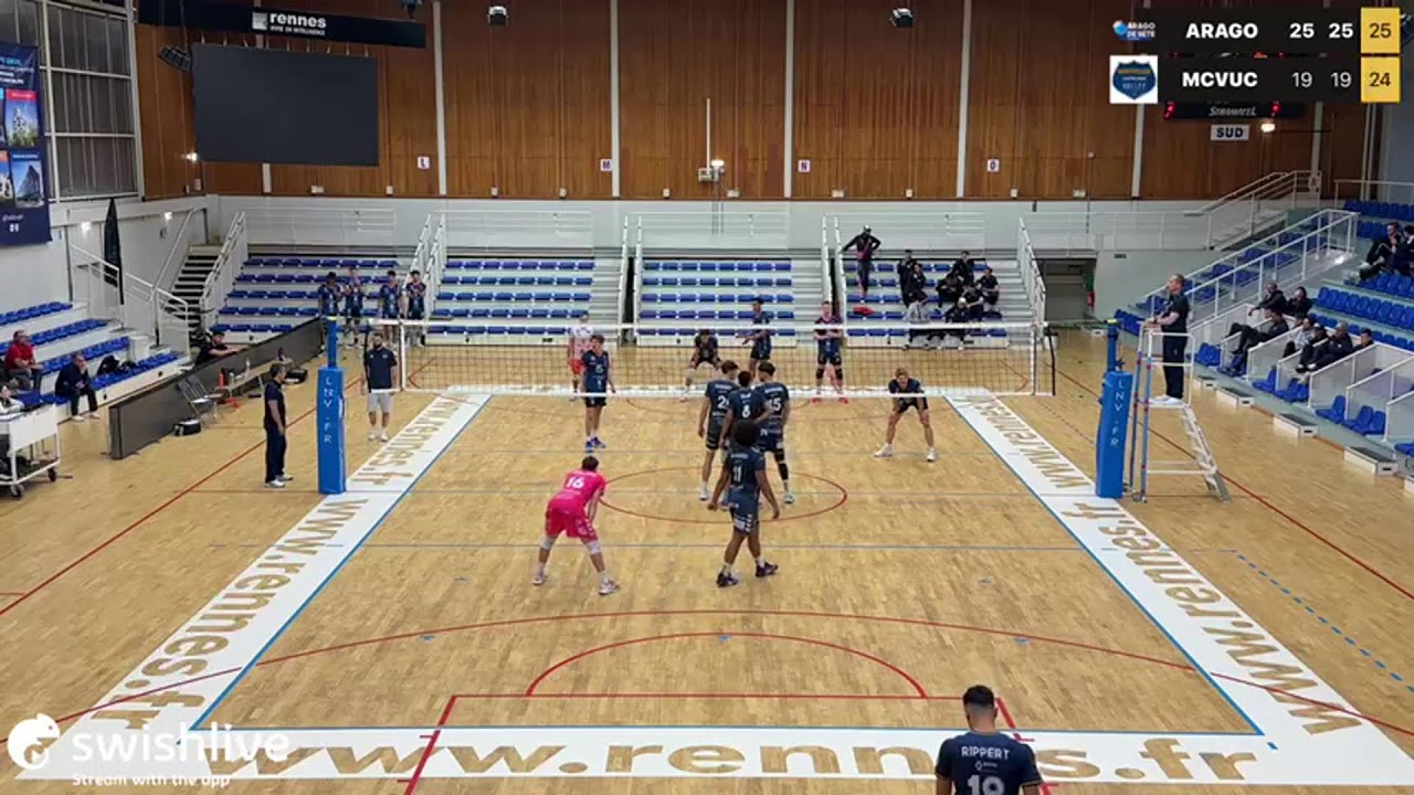 Live powered by Swish Live app
 ARAGO VS MCVUC