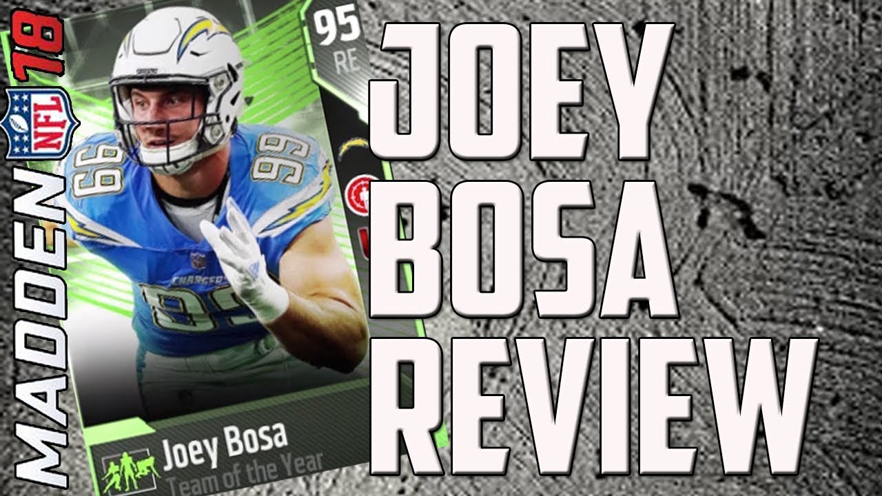How Good is 95 Overall Joey Bosa? MUT 18 Player Review