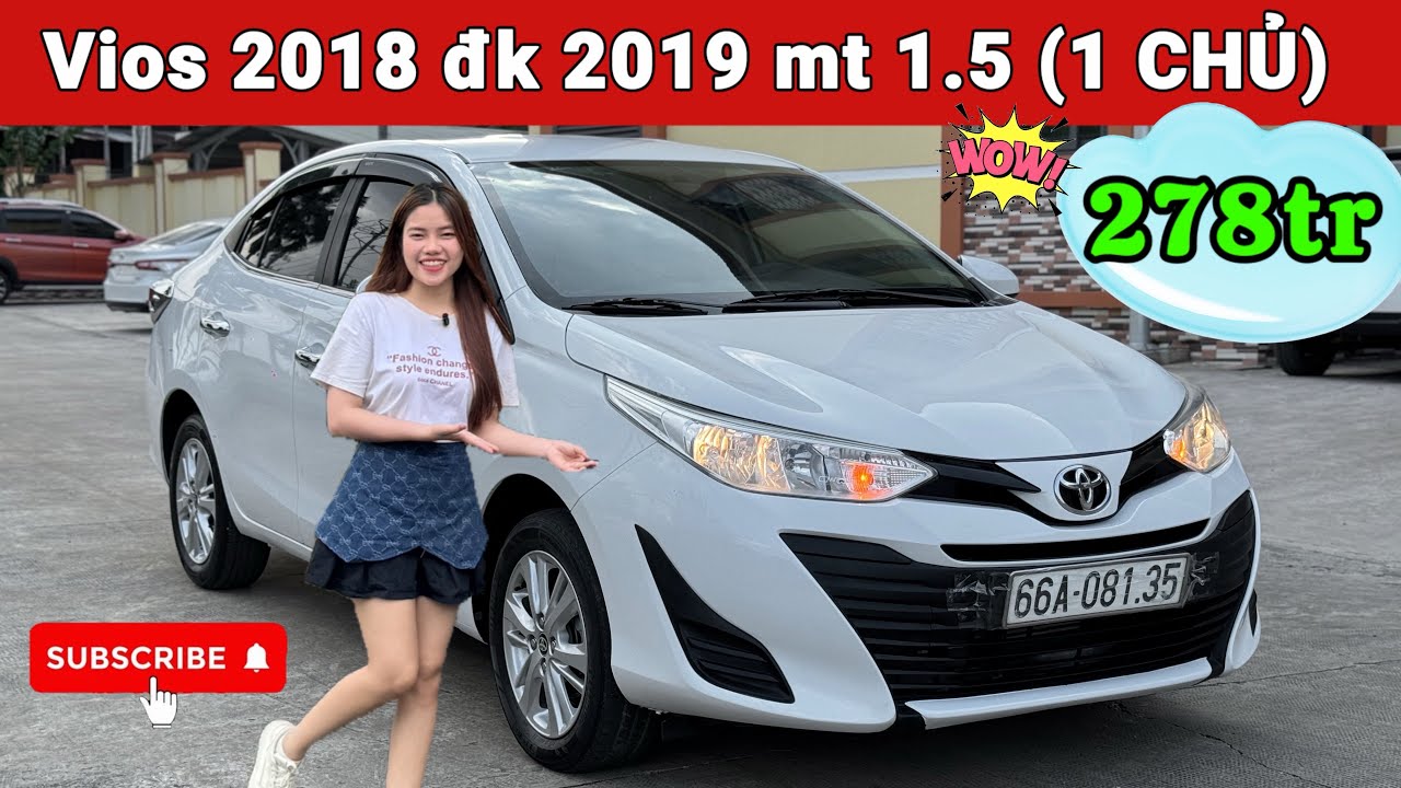 Vios 2018 đk 2019 mt 1.5 giá 278tr gđ 1 chủ ô tô cũ Thanh Tuyết Long Khánh Đồng Nai ☎️O352.382.282