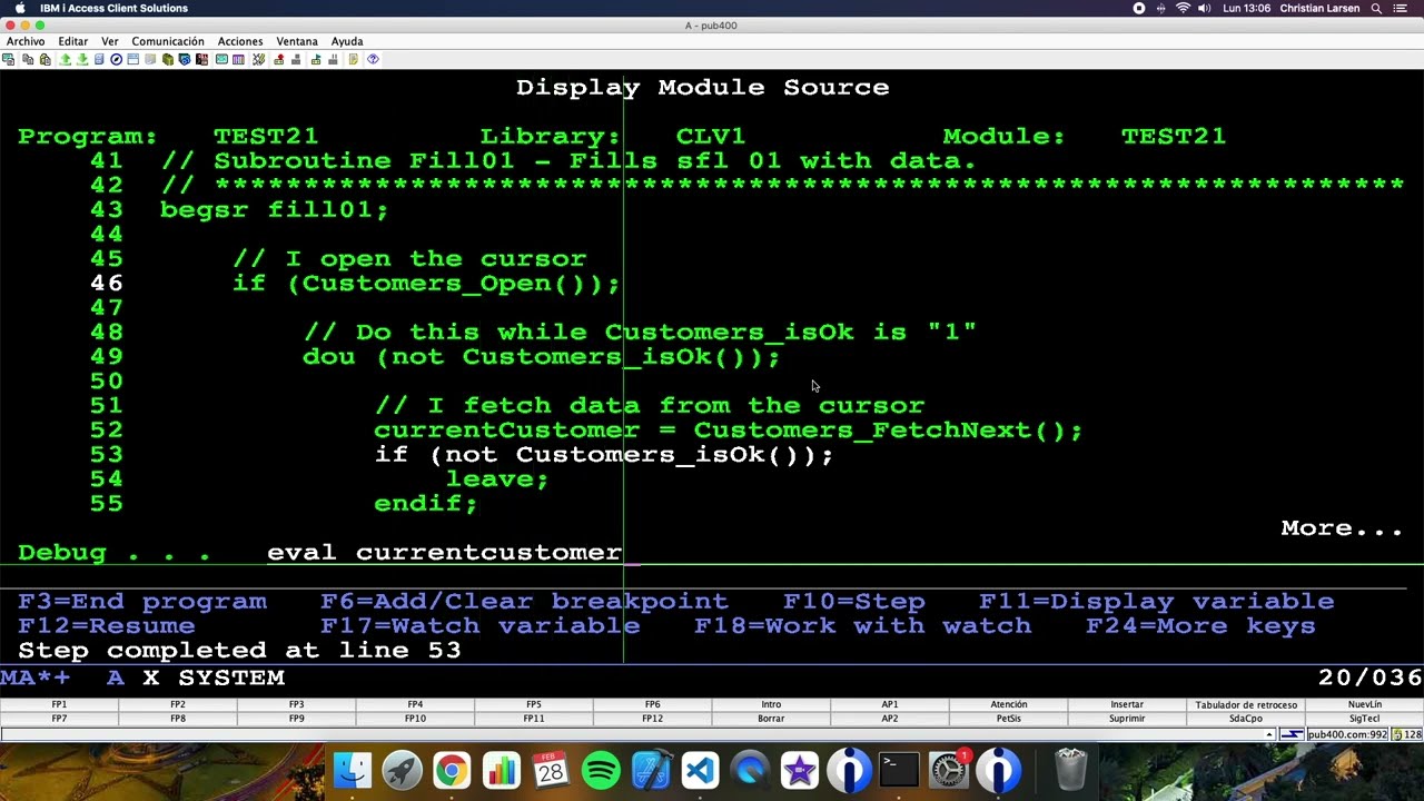 Coding in RPG (IBM i/AS400). Creating a Service Program from VSCode in RPG(AS/400) (Part II)