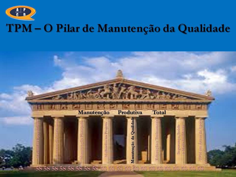 TPM – O que é o Pilar de Manutenção da Qualidade?