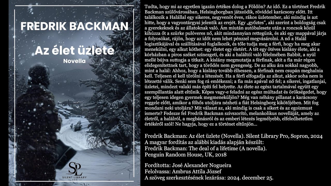 Az &eacute;let &uuml;zlete (Novella).