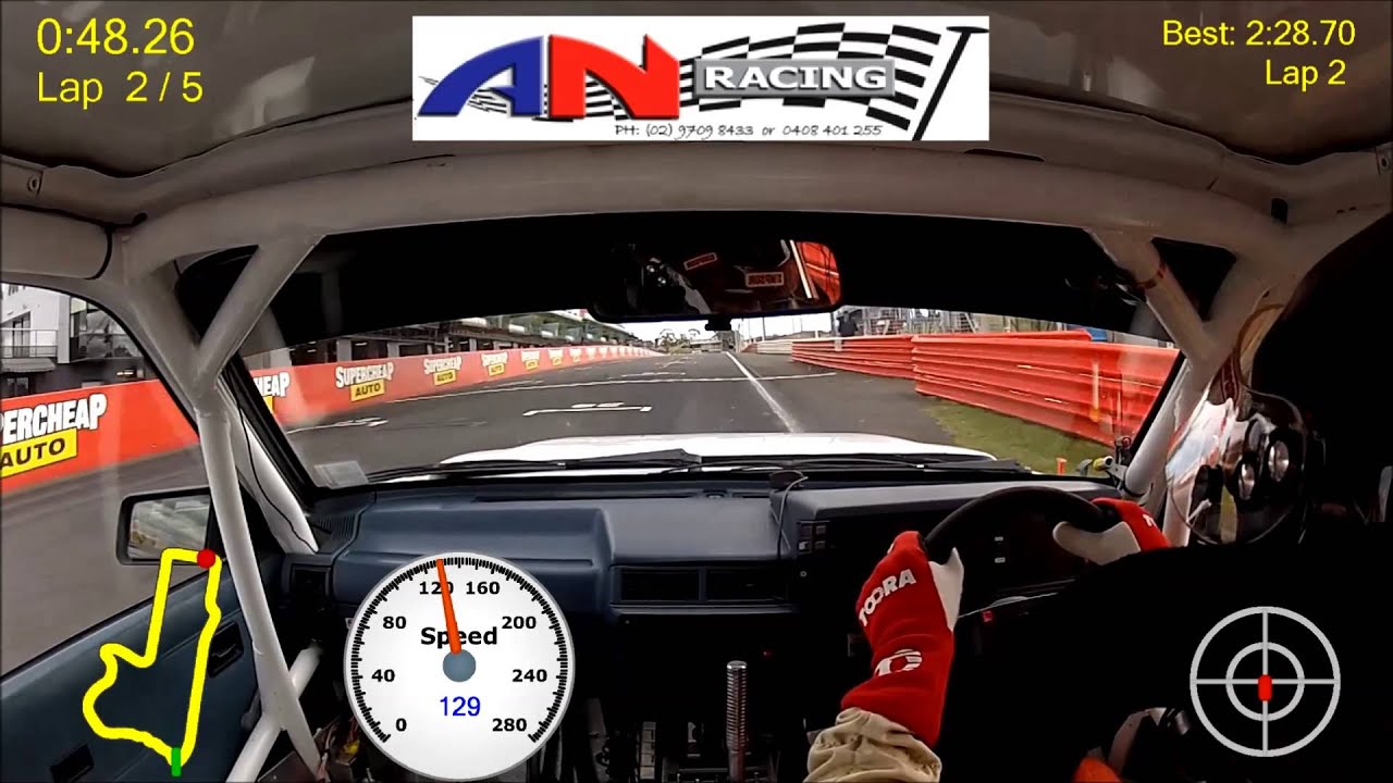 Rob K's VL Walkinshaw Bathurst Lap at NSWRRC Motor Festival 2013