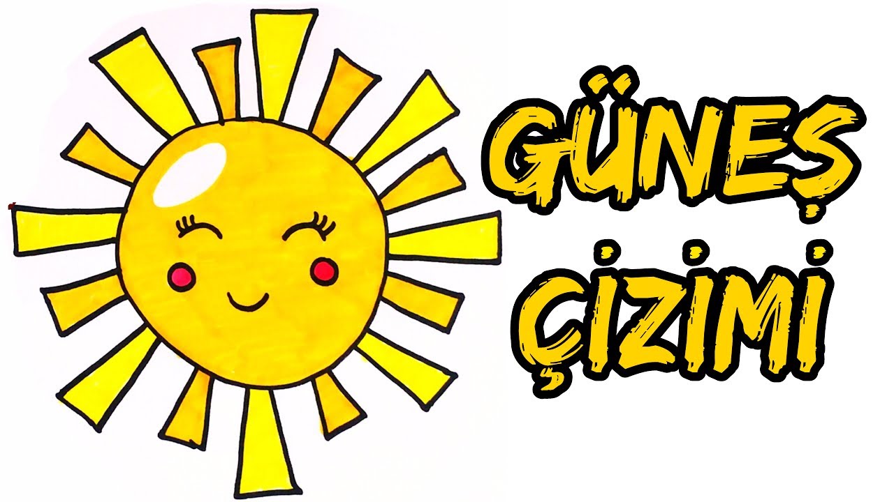 Kolay Adımlarla Güneş Çizimi
