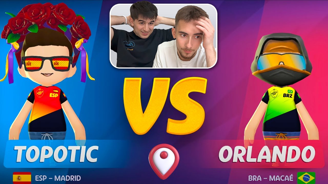 ESPA&Ntilde;A vs. BRASIL en el mundial de geoguessr (mi reacci&oacute;n)