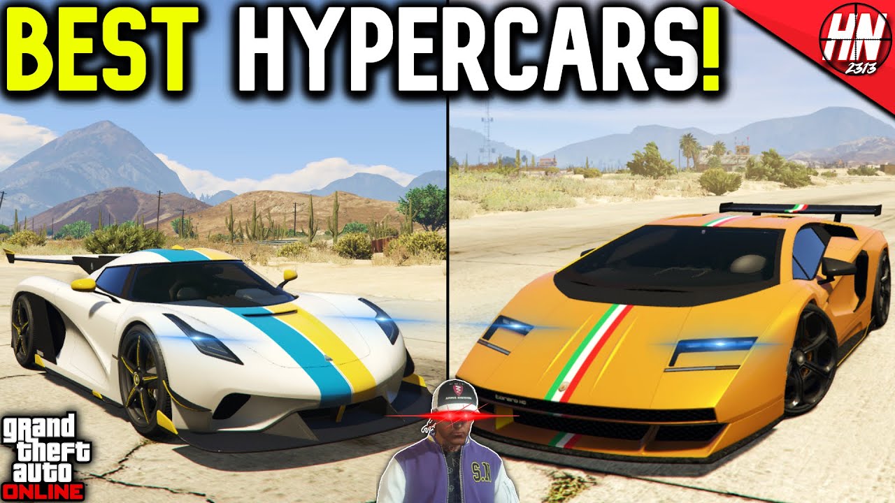 Top 10 HYPERCARS In GTA Online!