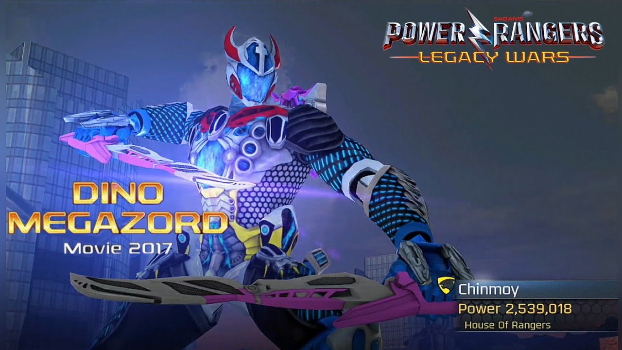 Dino Megazord (2017) Unleashed! 🔥 Power Rangers Legacy Wars Gameplay | Full Power Battle ⚡