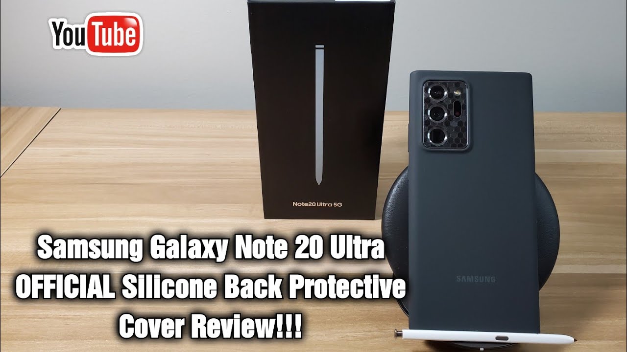 Silicone Back Cover For Samsung Galaxy Note 20 Ultra 5G