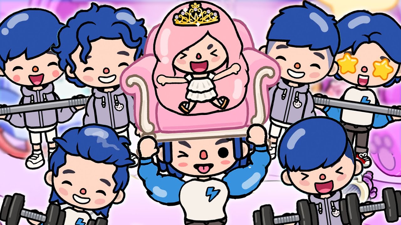 7 Brothers Always Protect Me | Toca Boca Story | Toca Boca