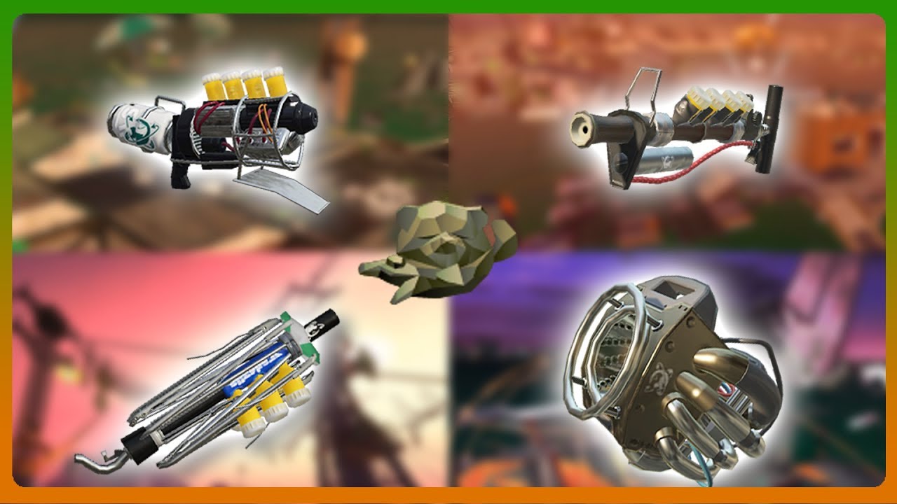Splatoon 2 - The Grizzco Weapons & How To Use Them