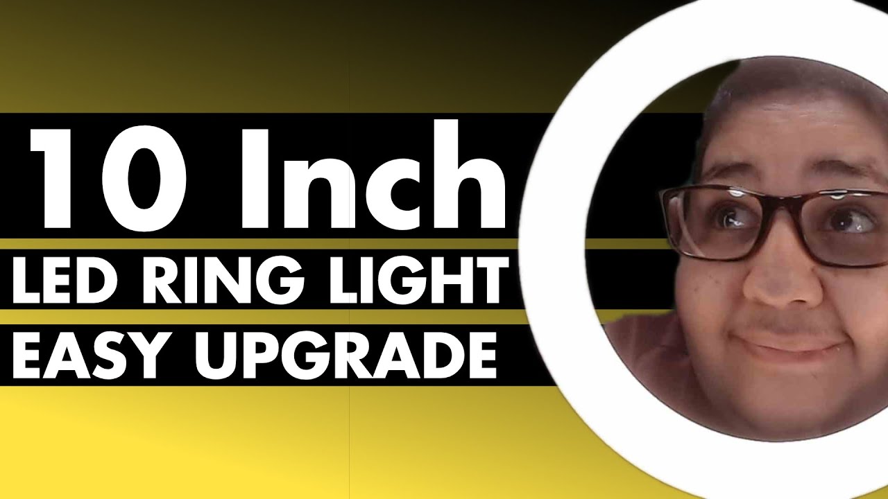 10 Inch LED Ring Light Kit by Mactrem | Affordable Budget Video Lightning Upgrade