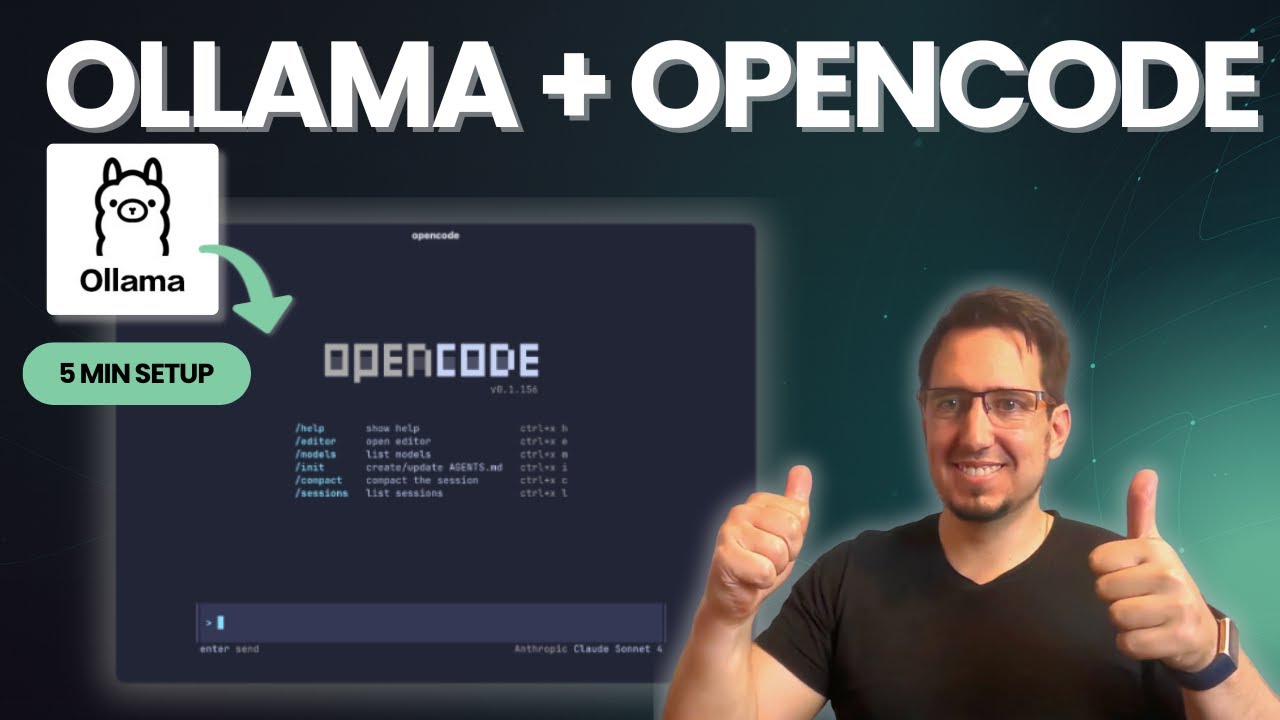 Easy OLLAMA Setup with OpenCode in MINUTES