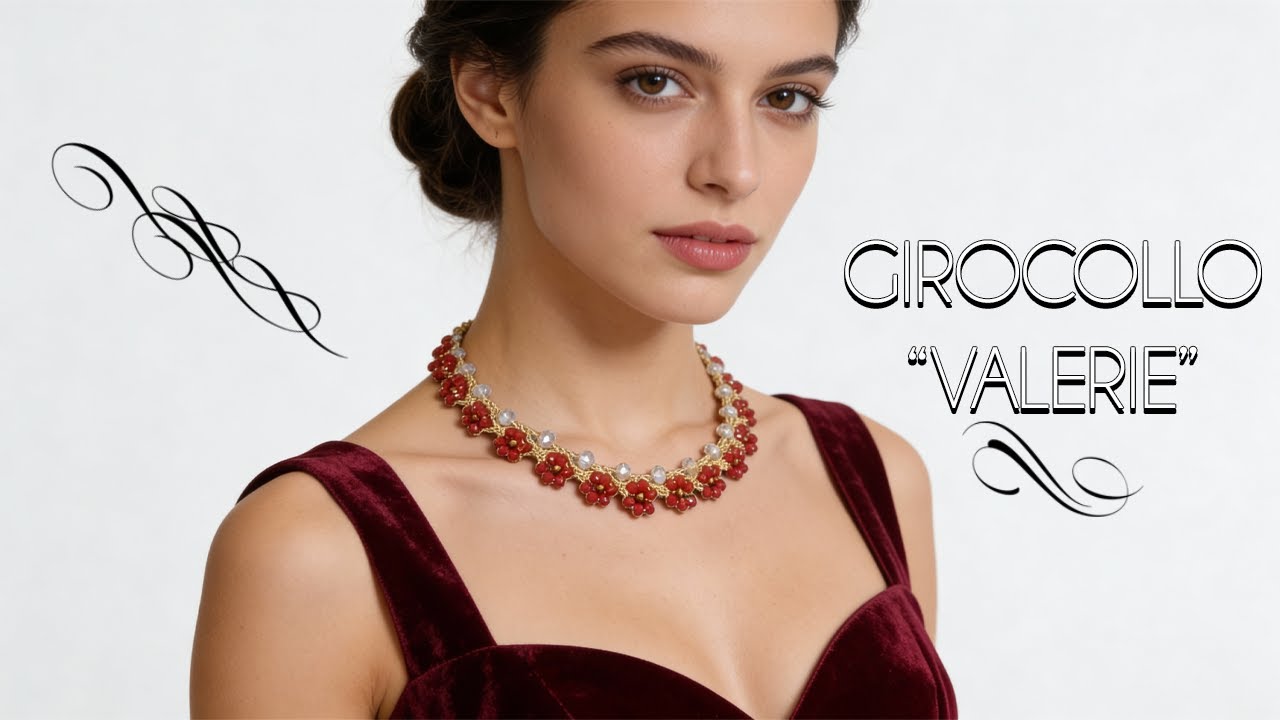 “Valerie”: il girocollo elegante, sofisticato ed importante che illumina qualsiasi outfit!!