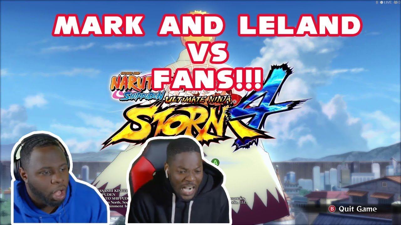 MARK AND LELAND RUN IT BACK WITH THE FANS ON STORM 4! STOP PLAYING WITH US!