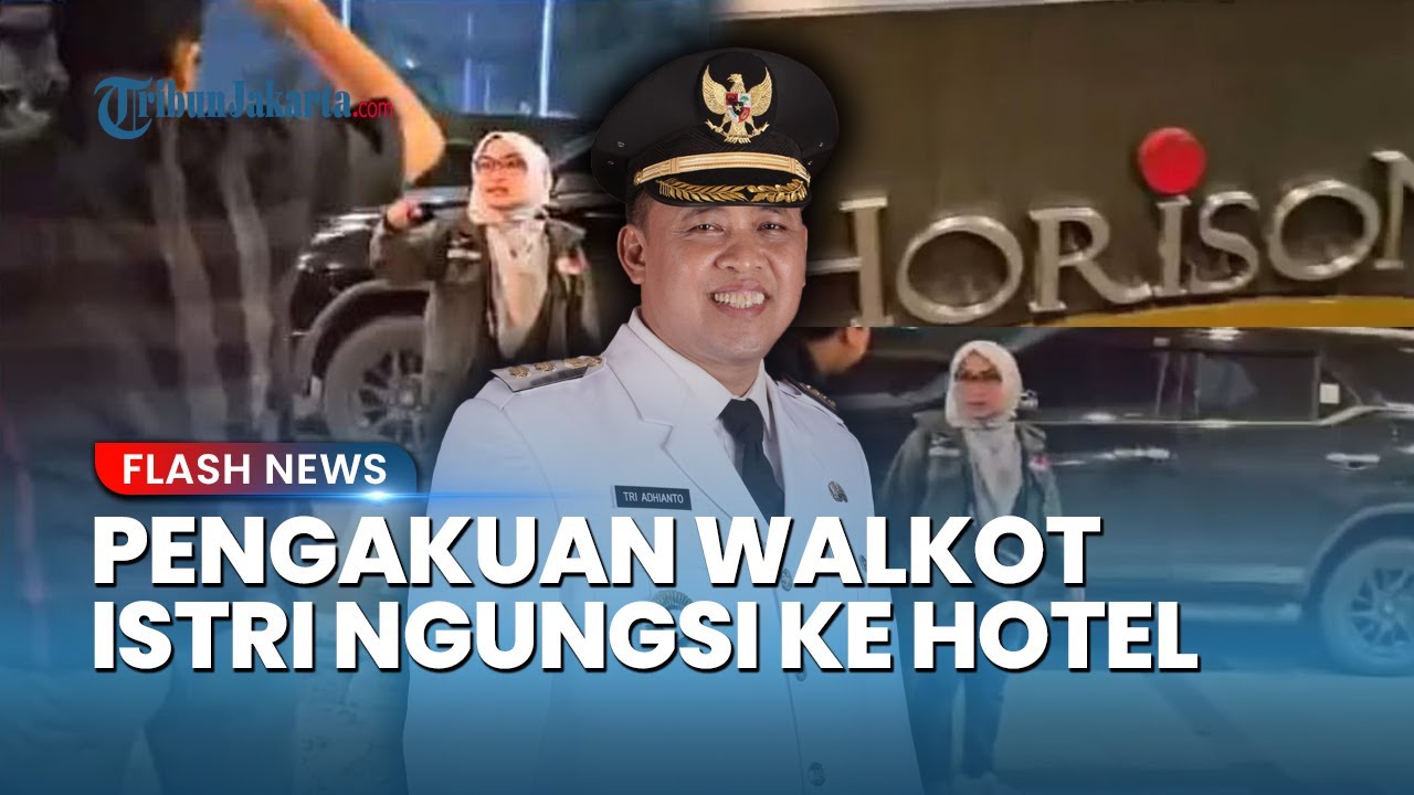 PENGAKUAN Wali Kota Bekasi Tri Adhianto seusai Viral Video Istrinya Mengungsi ke Hotel saat Banjir