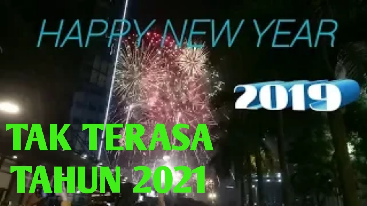 Tahun baru dan kembang api 2019 di klcc