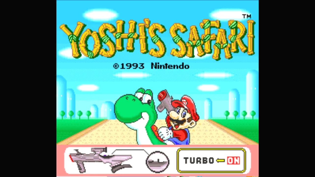 Yoshi's Safari (SNES) Full Longplay