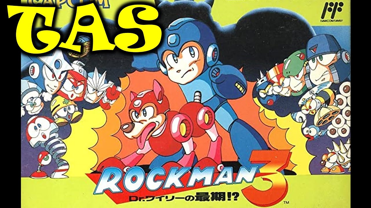 【TAS】ロックマン3 Dr.ワイリーの最期!?【レトロゲーム】【ニコニコ動画コメ付き】