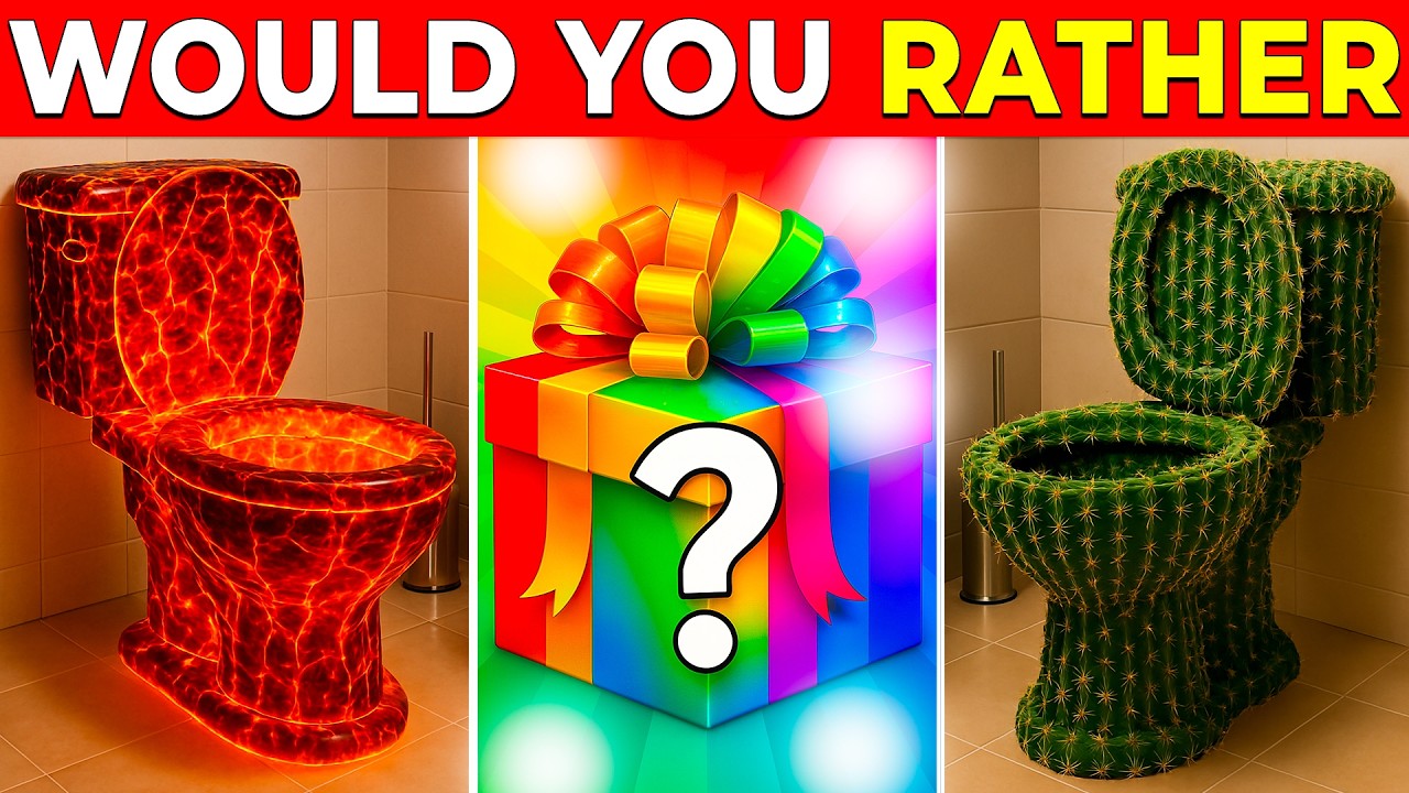 Would You Rather...? MYSTERY Gift Edition 😱✅🎁 Hardest Choices Ever!