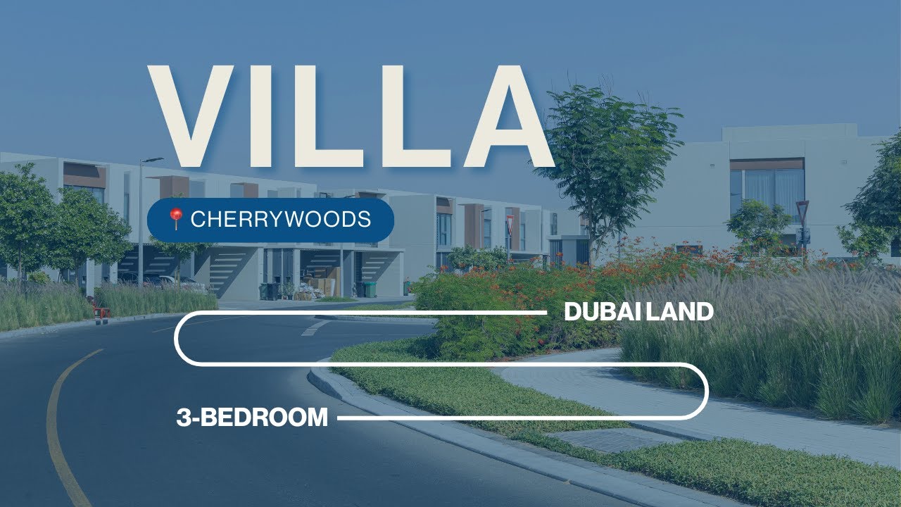 3 Bed Villa in Cherrywoods, Dubai Land