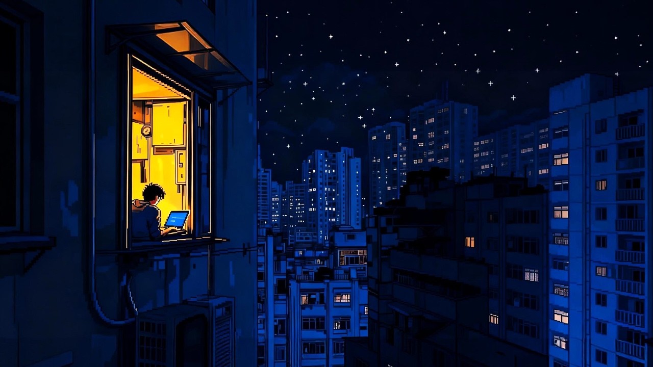 Starlit Study Nights 🌙✨
