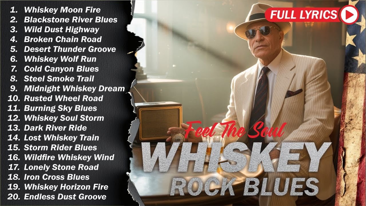 Best Of Slow Blues 2025 | Whiskey Nights & Soulful Electric Guitar Ballads