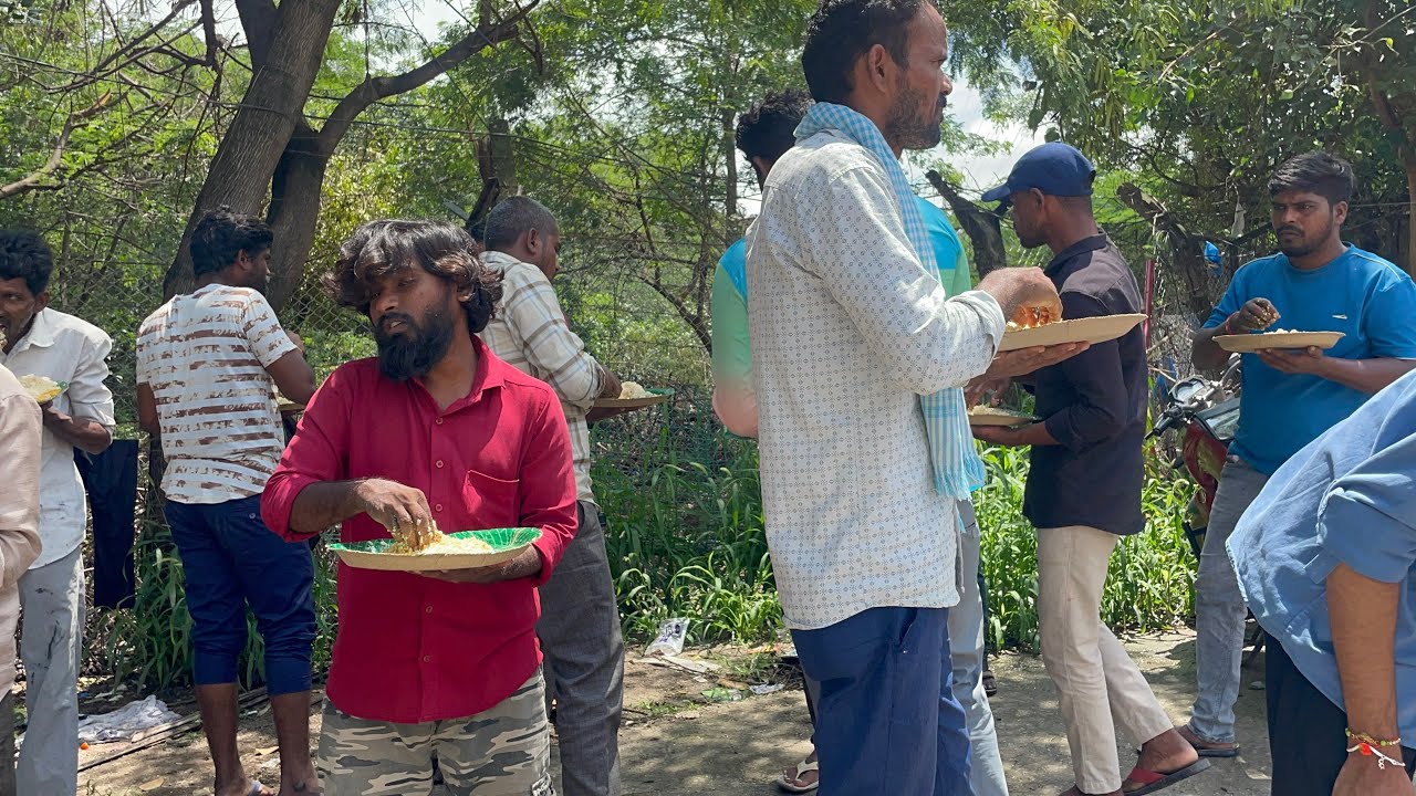 Food donations 09-08-2025 at KaliMandhir, Hyderabad 