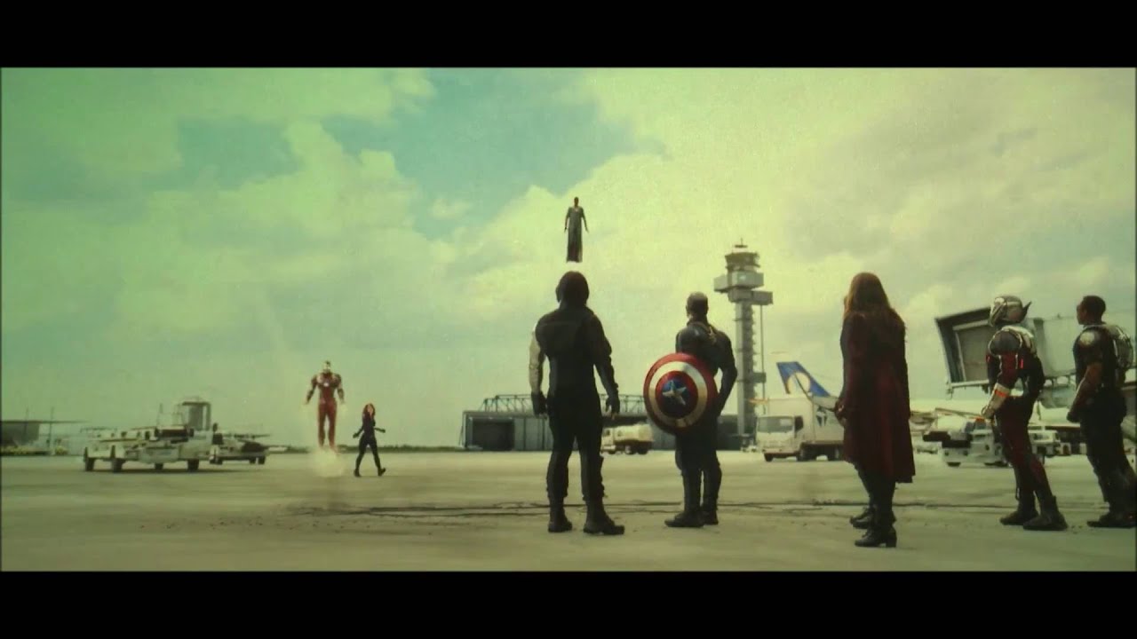 Vision stops captain america