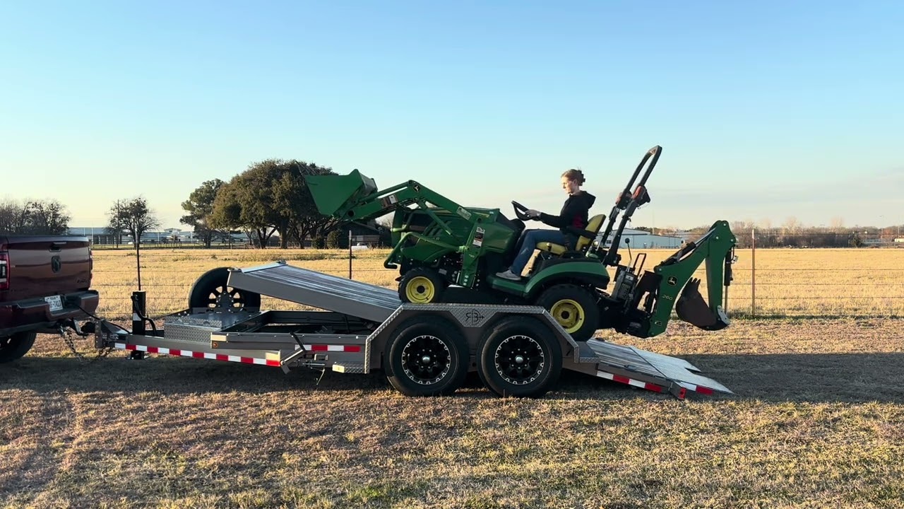 Tilt Trailer Demonstration