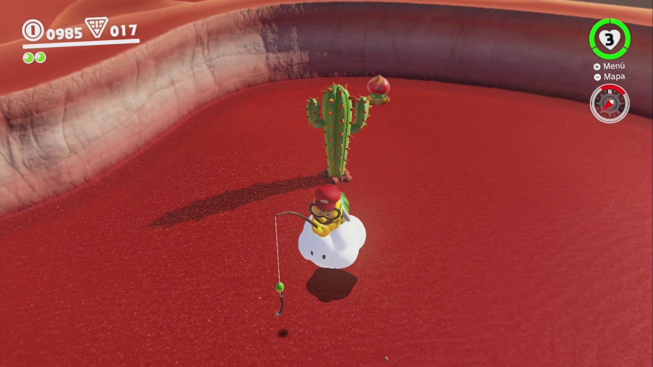 Super Mario Odyssey - Reino de las Arenas - ¡Has Picado, Capitán Toad!