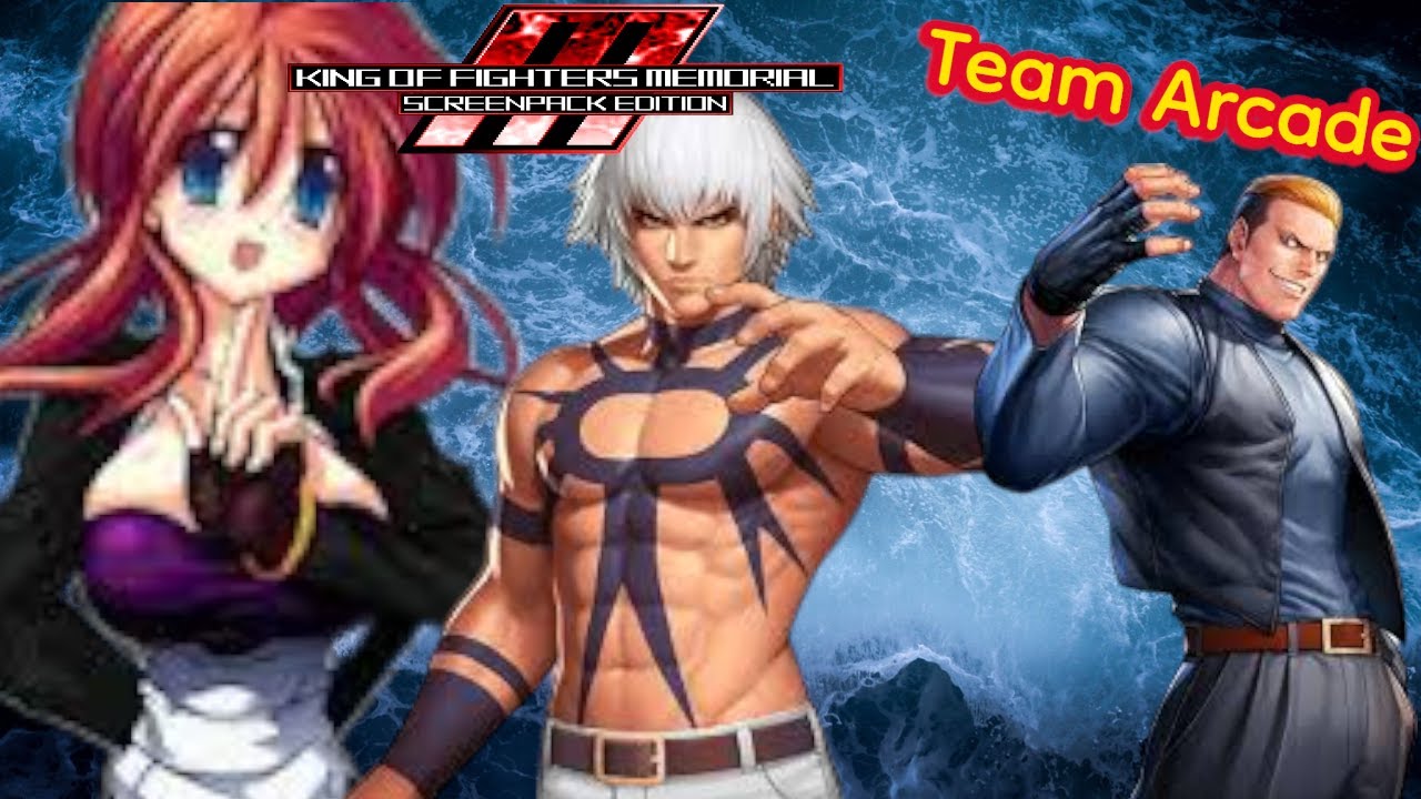 # ⚡ **Naomi • Orochi • Yamazaki | Team Arcade**### *IKEMEN GO – KOF Memorial Screenpack Edition*
