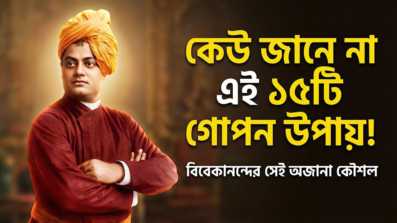 কেউ কি জানে বিবেকানন্দ শত্রুকে হারানোর জন্য কোন ১৫টি গোপন উপায় ব্যবহার করতেন?