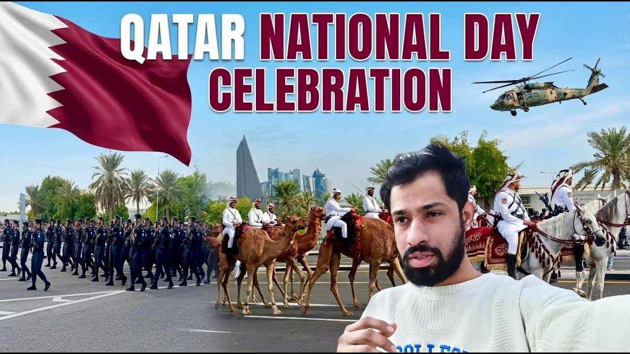 Qatar National Day 🇶🇦 18 December 2025 Celebrations 🇶🇦 | ఖతార్ జాతీయ దినోత్సవం 🇶🇦 18 డిసెంబర్ 2025🇶🇦