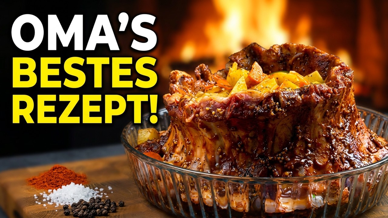 Traditionelles deutsches Gericht! Dieses Rezept bereiten alle Omas für ihre Enkel zu