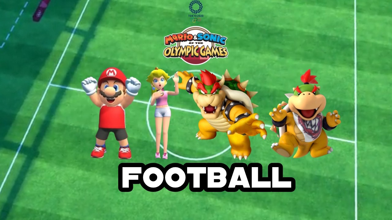Mario & Sonic At The Tokyo 2020 Olympic Games Football # 74 (Team Mario)