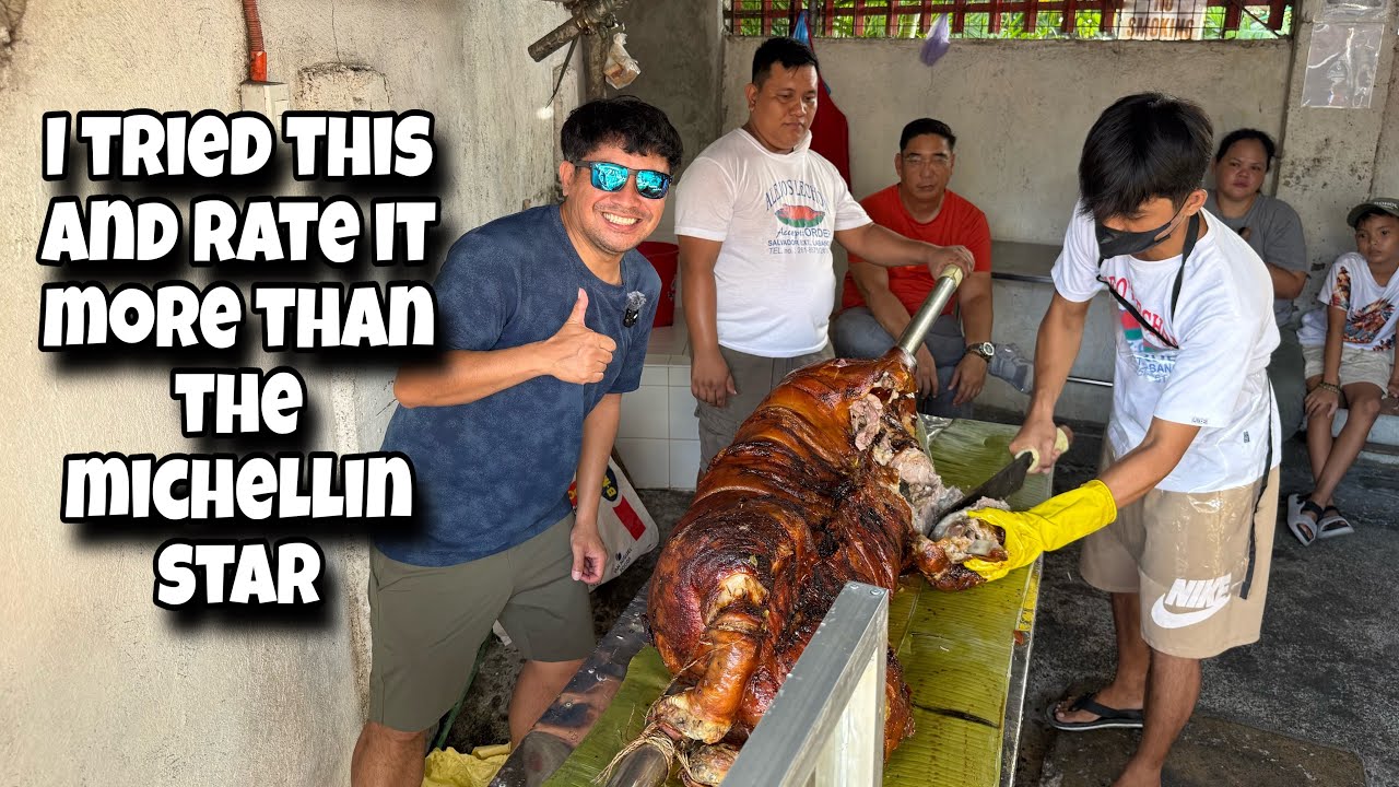I tried this Lechon in Cebu and rate it more than the Michellin star‼️