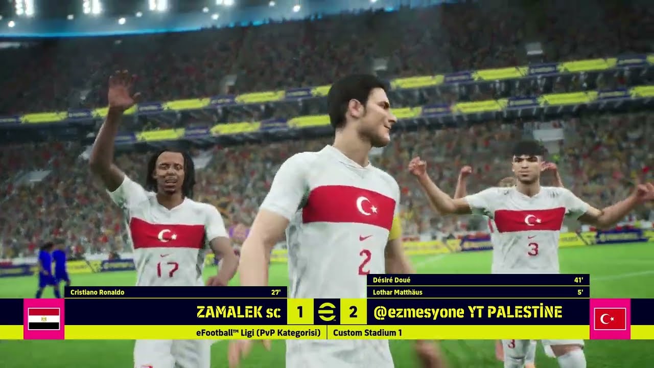 EFOOTBALL 0 TL HESABIMLA 3. KLASMAN ZORLU RAKİP
