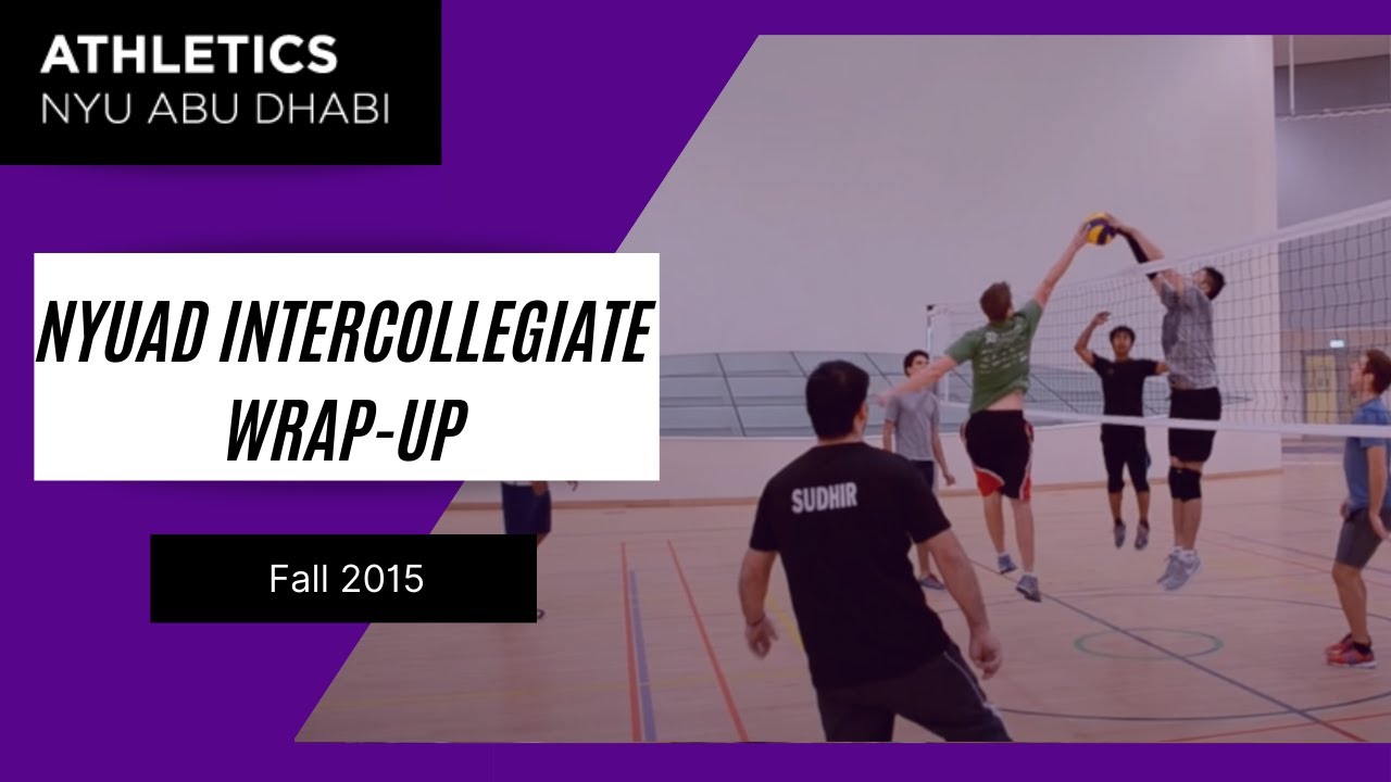 NYUAD Intercollegiate Fall 2015 Wrap-Up