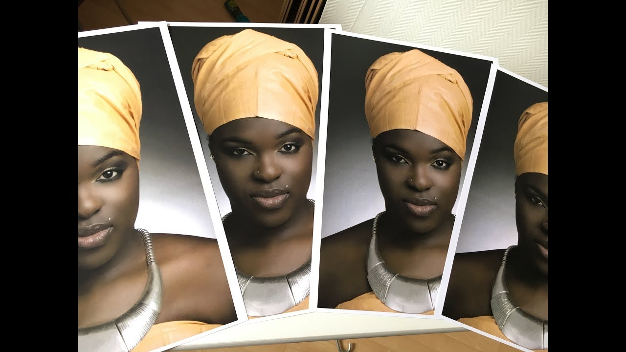 DIY - Comment réaliser un tableau 3D - Thème African Queen
