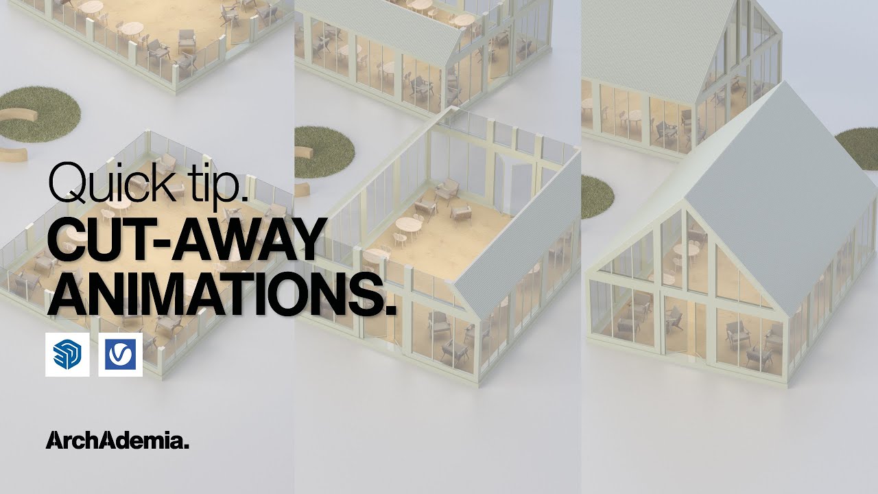 The EASY WAY to create Section Animations | SketchUp & Vray
