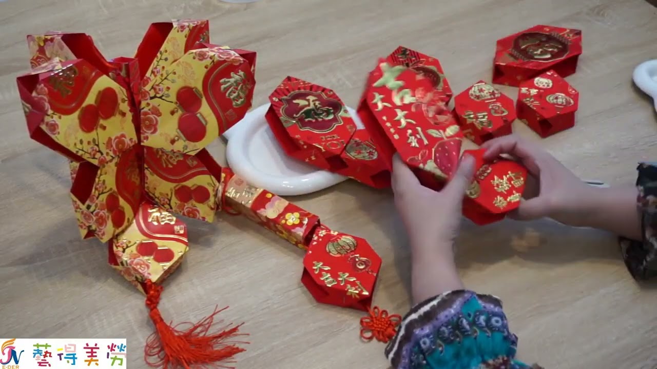 後埔國小114學年寒假勞作示範影片-紅包袋大蝴蝶