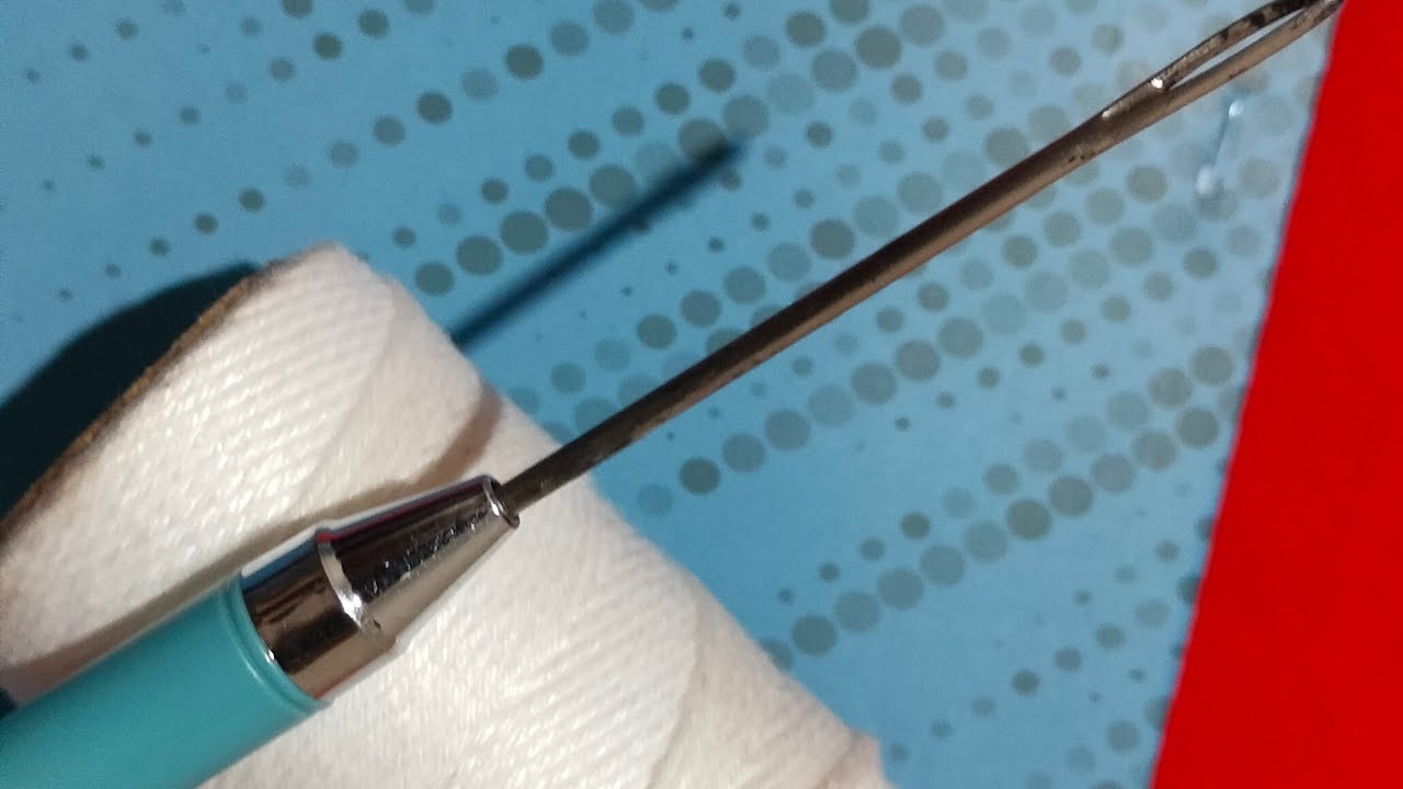 Home made needle @craftsman-k7q