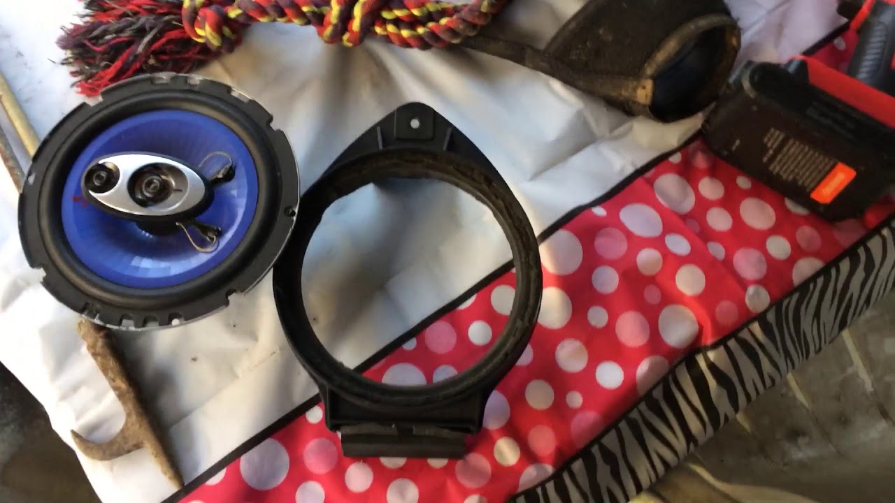 How to install after market Front Speakers in a 08 Chevy Cobalt