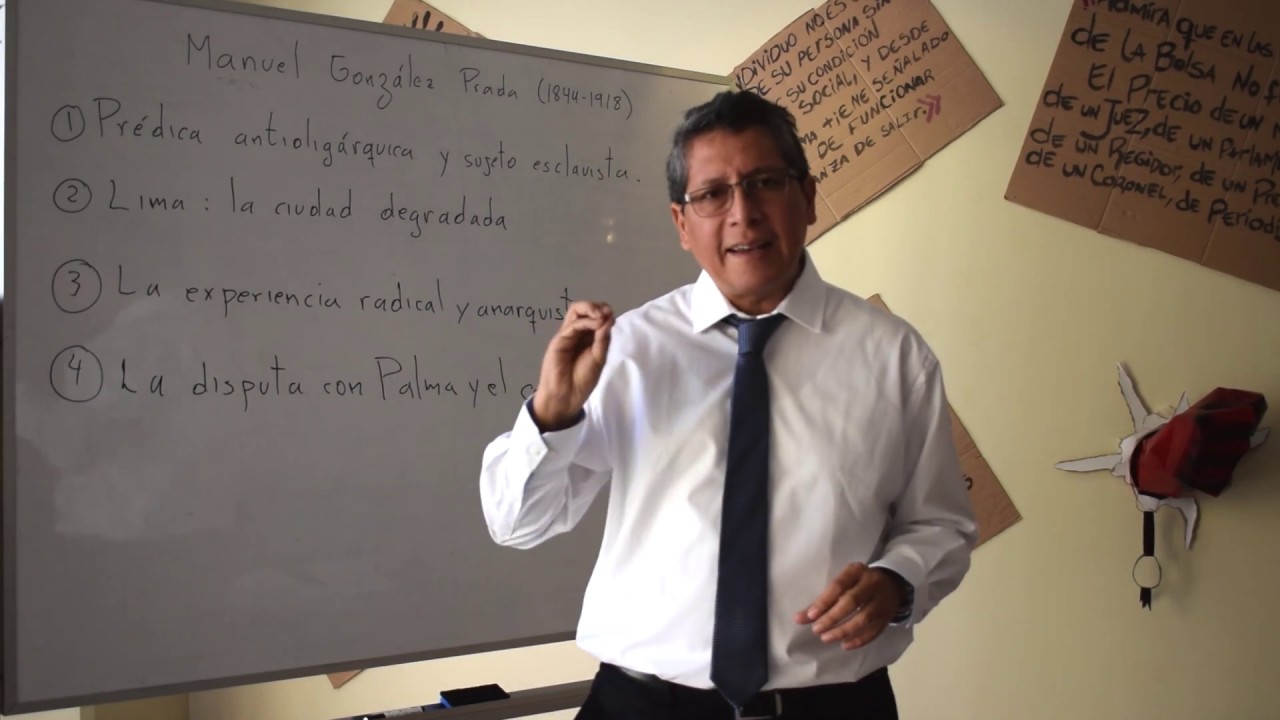 Marcel Velázquez - Los ensayos de Manuel González Prada | Cátedra Virtual
