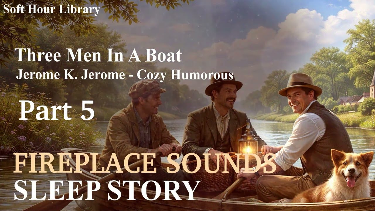 Three Men In A Boat Part5 - Fireplace Sleep Audiobook