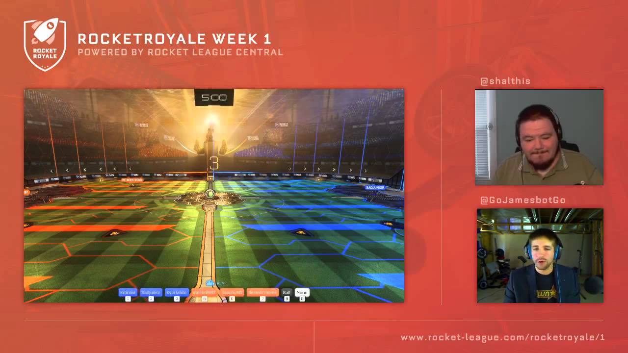 Rocket Royale (10/18) - Losers's Bracket Round 1 - Cosmic Aftershock vs Swarm Gaming (Part 1)